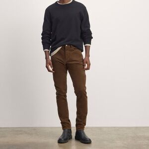 Everlane Men’s 5 Pocket Corduroy Pants in Dark Brown